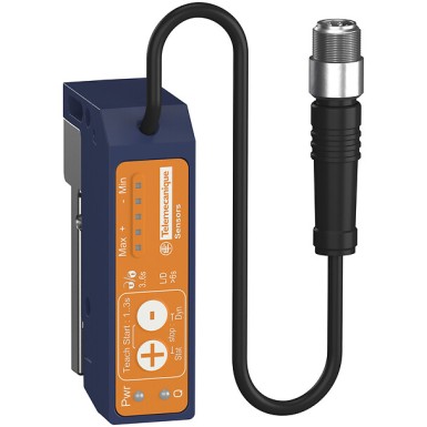 XUVU04M3BL02M12 - Telemecanique - Ultrasonic Fork 37mm SN 3mm Push/Pull Pigtail 20cm Connector M12