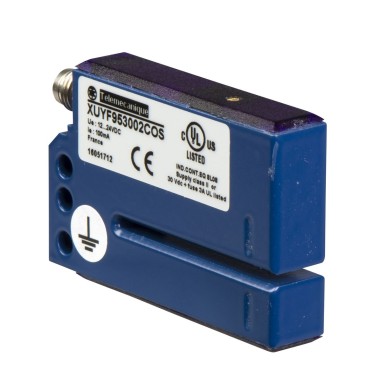 XUYF953002COS - Fotoandurid XU, XUY, kahvel, 2X40mm, 12...24 VDC, M8 - Schneider Electric - Fotoandurid XU, XUY, kahvel, 2X40mm, 12...24 VDC, M8 - Schneider Electric - 0