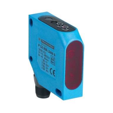 XUYPCO925L1ANSP - Fotoelektrilised andurid XU, XUY, hajus, analooglaser, Sn 60 mm, 12...24 VDC, M12 - Schneider Electric - Fotoelektrilised andurid XU, XUY, hajus, analooglaser, Sn 60 mm, 12...24 VDC, M12 - Schneider Electric - 0