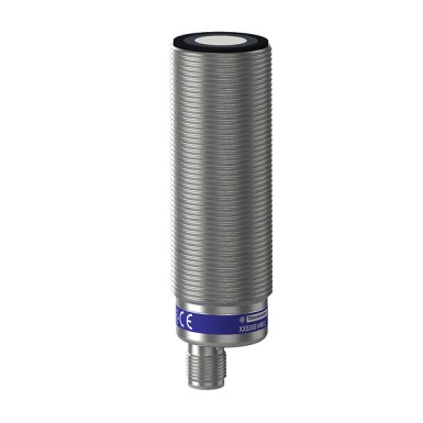 XXS30S1AM12 - Ultrasonic sensors XX, ultrasonic sensor - Telemecanique - Ultrasonic sensors XX, ultrasonic sensor, stainless steel, cylindrical M30, straight, 1 m, 4...20 mA - Telemecanique - 0