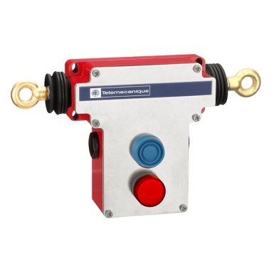 XY2CEDA190H7 - Dual emergency stop rope pull switch, Telemecanique rope pull switches XY2C - Telemecanique - Dual emergency stop rope pull switch, Telemecanique rope pull switches XY2C, e 2x(1NC+1NO), 1/2