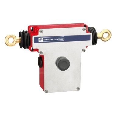 XY2CEDB190 - Dual emergency stop rope pull switch, Telemecanique Emergency stop rope pull switches XY2C - Telemecanique - Dual emergency stop rope pull switch, Telemecanique Emergency stop rope pull switches XY2C, e 2x(1NC+1NO), Pg13.5, flush pb, low force - Telemecanique - 0