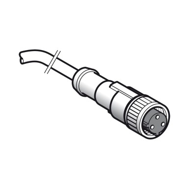 XZCP1865L10 - Eeljuhtmestik XZ, sirge female, 1/2"20 UNF, 3 pini, kaabel PUR 10 m - Schneider Electric - Eeljuhtmestik XZ, sirge female, 1/2"20 UNF, 3 pini, kaabel PUR 10 m - Schneider Electric - 0