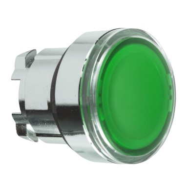 ZB4BA38 - Pea valgustatud surunupule, Harmony XB4, metall, roheline uppane, 22mm, universaalne LED, sisestuslegendi jaoks - Schneider Electric - Pea valgustatud surunupule, Harmony XB4, metall, roheline uppane, 22mm, universaalne LED, sisestuslegendi jaoks - Schneider Electric - 0