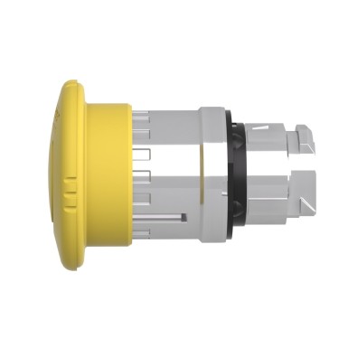 ZB4BS55 - Seene surunupu pea 40mm, Harmony XB4, metall, kollane, 22mm, latching turn realease - Schneider Electric - Seene surunupu pea 40mm, Harmony XB4, metall, kollane, 22mm, latching turn realease - Schneider Electric - 6