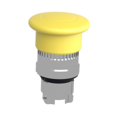 ZB4BT5 - Harmony XB4, seeneline surunupu pea, ?40, metall, kollane, ?22, lukustuv tõukevõti. - Schneider Electric - Harmony XB4, seeneline surunupu pea, ?40, metall, kollane, ?22, lukustuv tõukevõti. - Schneider Electric - 4