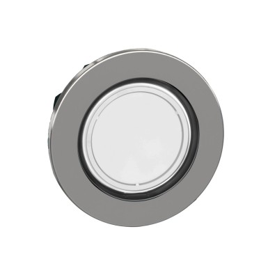 ZB4FA18 - Pea valgustatud surunupule, Harmony XB4, metall, valge sisseehitatud, 30mm, universaalne LED, sisseehitamise legendi jaoks - Schneider Electric - Pea valgustatud surunupule, Harmony XB4, metall, valge sisseehitatud, 30mm, universaalne LED, sisseehitamise legendi jaoks - Schneider Electric - 0