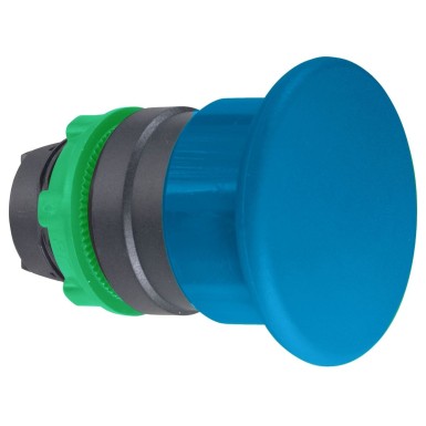 ZB5AC6 - Pea valgustamata surunupule, Harmony XB5, plast, sinine, seen 40mm, 22mm, vedru tagastus, vedru tagasilöögiga - Schneider Electric - Pea valgustamata surunupule, Harmony XB5, plast, sinine, seen 40mm, 22mm, vedru tagastus, vedru tagasilöögiga - Schneider Electric - 0