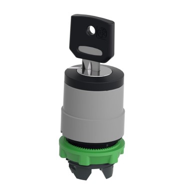 ZB5AG2C - Klahvivahetuslüliti pea, Harmony XB5, XB4, Ш22 mm, 2 positsiooni stay put 5 multichips - Schneider Electric - Klahvivahetuslüliti pea, Harmony XB5, XB4, Ш22 mm, 2 positsiooni stay put 5 multichips - Schneider Electric - 3