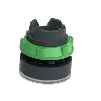 ZB5AH013 - Pea valgustatud vajutusnupule, Harmony XB5, tumehall plastik, valge flush, 22 mm, universaalne LED, push-push, märgistamata - Schneider Electric - Pea valgustatud vajutusnupule, Harmony XB5, tumehall plastik, valge flush, 22 mm, universaalne LED, push-push, märgistamata - Schneider Electric - 2