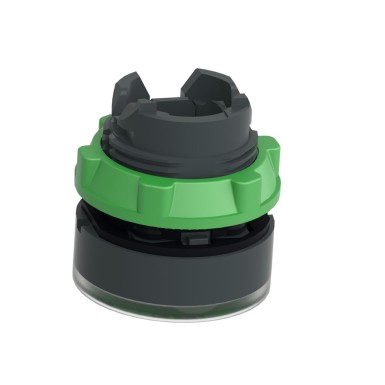 ZB5AH033 - Pea valgustatud surunupule, Harmony XB5, plastikust, roheline flush, 22 mm, universaalne LED, surunupp, märgistamata - Schneider Electric - Pea valgustatud surunupule, Harmony XB5, plastikust, roheline flush, 22 mm, universaalne LED, surunupp, märgistamata - Schneider Electric - 2