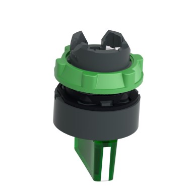 ZB5AK1533 - Valikulüliti pea, Harmony XB5, tumehall plastik, roheline käepide, 22mm, universaalne LED, 3 asendit, - Schneider Electric - Valikulüliti pea, Harmony XB5, tumehall plastik, roheline käepide, 22mm, universaalne LED, 3 asendit, - Schneider Electric - 3