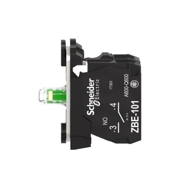 ZB5AW0B61 - Harmony XB5, valgustusplokk koos korpuse/kinnituskaelusega, plastist, sinine, integreeritud LED, 24 V AC/DC, 1 NO - Schneider Electric - Harmony XB5, valgustusplokk koos korpuse/kinnituskaelusega, plastist, sinine, integreeritud LED, 24 V AC/DC, 1 NO - Schneider Electric - 6