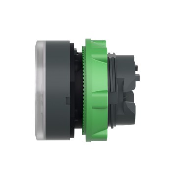 ZB5AW313 - Valgustatava vajutusnupu pea, Harmony XB5, plast, valge, 22mm, universaalne LED, vedru tagastus, tavaline lääts. - Schneider Electric - Valgustatava vajutusnupu pea, Harmony XB5, plast, valge, 22mm, universaalne LED, vedru tagastus, tavaline lääts. - Schneider Electric - 6