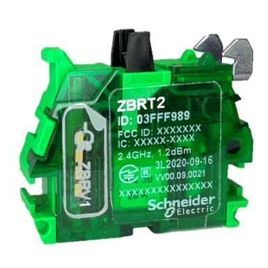 ZBRT2 - Harmony XB5R, saatja traadita ja patareivaba surunupu jaoks, plastik, must, topelt toimega - Schneider Electric - Harmony XB5R, saatja traadita ja patareivaba surunupu jaoks, plastik, must, topelt toimega - Schneider Electric - 0