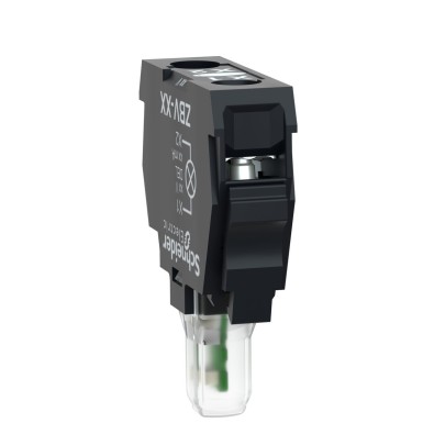 ZBVBG1 - Valgusplokk, Harmony XB4, Harmony XB5, 22mm pea jaoks, universaalne LED, kruviklambrite klemmid, 24...120V AC DC - Schneider Electric - Valgusplokk, Harmony XB4, Harmony XB5, 22mm pea jaoks, universaalne LED, kruviklambrite klemmid, 24...120V AC DC - Schneider Electric - 3