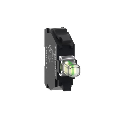 ZBVG1 - Valgusplokk, Harmony XB4, Harmony XB5, 22mm pea jaoks, universaalne LED, kruviklambrite klemmklemmid, 110...120V AC - Schneider Electric - Valgusplokk, Harmony XB4, Harmony XB5, 22mm pea jaoks, universaalne LED, kruviklambrite klemmklemmid, 110...120V AC - Schneider Electric - 0