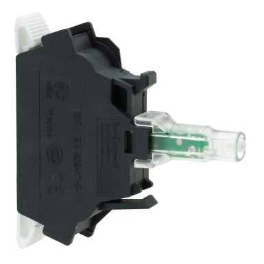 ZBVG15 - Valgusplokk, Harmony XB5, Harmony XB4, valge, pea ?22 mm integreeritud LED 110...120 V vedruklambriga t - Schneider Electric - Valgusplokk, Harmony XB5, Harmony XB4, valge, pea ?22 mm integreeritud LED 110...120 V vedruklambriga t - Schneider Electric - 0