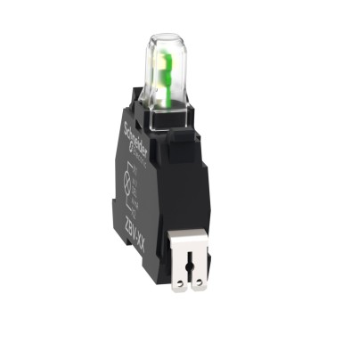 ZBVM13 - Valgusplokk, Harmony XB5, Harmony XB4, valge, pea ?22 mm integreeritud LED 230...240 V kiirkinnitusega. - Schneider Electric - Valgusplokk, Harmony XB5, Harmony XB4, valge, pea ?22 mm integreeritud LED 230...240 V kiirkinnitusega. - Schneider Electric - 5