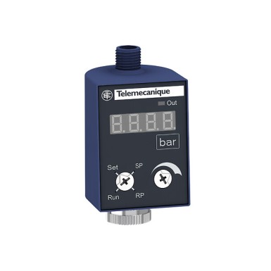 ZMLPA1P2SH - Electronic pressure sensors, Pressure sensors XM - Telemecanique - Electronic pressure sensors, Pressure sensors XM, Display & switch ZMLP, 24 VDC, 4...20 mA, PNP, hysteresis, M12 - Telemecanique - 0