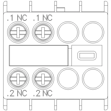 3RH2911-1HA02 - Eespool asuv abilüliti, 2 NC vooluühendus 1 NC, 1 NC 3RH ja 3RT kruviklemmile .1/.2, .1/... - Siemens - Eespool asuv abilüliti, 2 NC vooluühendus 1 NC, 1 NC 3RH ja 3RT kruviklemmile .1/.2, .1/... - Siemens - 1