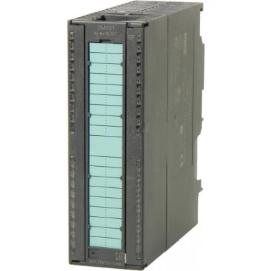 6ES7331-7NF00-0AB0 - SIMATIC S7-300, Analoogsisend SM 331, isoleeritud, 8 AI; +/-5/10V, 1-5 V, +/-20 mA, 0/4 kuni 20 mA, 16 bitti (55 ms), ühekanaliline juurimine (50 V COM.), 1x 40-klemmine - Siemens - SIMATIC S7-300, Analoogsisend SM 331, isoleeritud, 8 AI; +/-5/10V, 1-5 V, +/-20 mA, 0/4 kuni 20 mA, 16 bitti (55 ms), ühekanaliline juurimine (50 V COM.), 1x 40-klemmine - Siemens - 0
