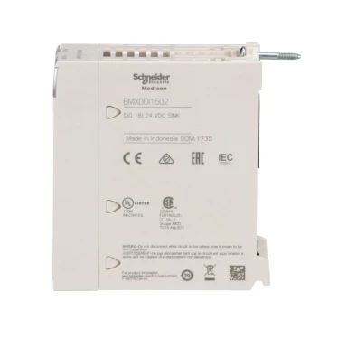 BMXDDI1602H - Diskreetne sisendmoodul X80 16 sisendit 24 V alalisvoolu neeldur (loogiline positiivne) raske olukordades - Schneider Electric - Diskreetne sisendmoodul X80 16 sisendit 24 V alalisvoolu neeldur (loogiline positiivne) raske olukordades - Schneider Electric - 1