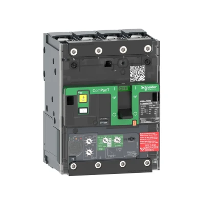C11B44V050B - Kaitselüliti, ComPacT NSXm 63B, 25kA/415VAC, 4-pooluseline, MicroLogic 4.1 päästik 50A, klemmid/kaitseklemmid. - Schneider Electric - Kaitselüliti, ComPacT NSXm 63B, 25kA/415VAC, 4-pooluseline, MicroLogic 4.1 päästik 50A, klemmid/kaitseklemmid. - Schneider Electric - 0
