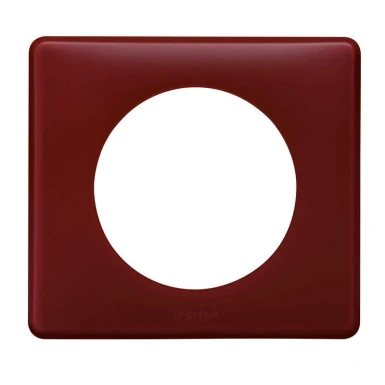 066751 - 1 GANG PLATE BORDEAUX - Legrand - 1 GANG PLATE BORDEAUX - Legrand - 0