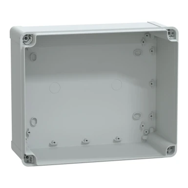 NSYTBS292412 - ABS-karp IP66 IK07 RAL7035 Int.H275W225D120 Ext.H291W241D128 läbipaistmatu kate H20 - Schneider Electric - ABS-karp IP66 IK07 RAL7035 Int.H275W225D120 Ext.H291W241D128 läbipaistmatu kate H20 - Schneider Electric - 1