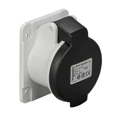 PKF16G444 - PratiKa pistikupesa kruvi sirge 16A 3P + E 480...500 V AC paneel - Schneider Electric - PratiKa pistikupesa kruvi sirge 16A 3P + E 480...500 V AC paneel - Schneider Electric - 0
