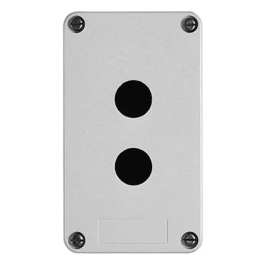 XAPA1120 - Harmony XAP, XB2 SL, Tühi juhtimispult, plastik, hall, 2 väljalõike, ?22 - Schneider Electric - Harmony XAP, XB2 SL, Tühi juhtimispult, plastik, hall, 2 väljalõike, ?22 - Schneider Electric - 0
