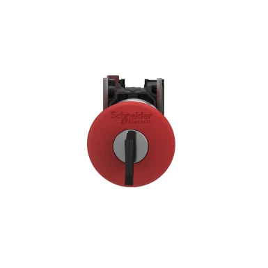 XB4BS9445 - Hädaseiskamise väljalülitus, Harmony XB4, metall, punane seene, 40mm, 22mm, päästik lukustuv klahvivajutus, 1NO+1NC - Schneider Electric - Hädaseiskamise väljalülitus, Harmony XB4, metall, punane seene, 40mm, 22mm, päästik lukustuv klahvivajutus, 1NO+1NC - Schneider Electric - 1