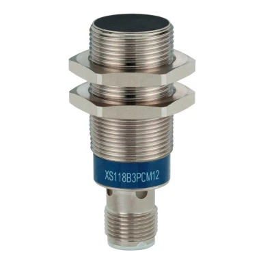 XS118B3PCM12 - Induktiivne andur XS1 M18, PNP NO+NC, Flush, Sn8mm, 12..24VDC, M12 - Schneider Electric - Induktiivne andur XS1 M18, PNP NO+NC, Flush, Sn8mm, 12..24VDC, M12 - Schneider Electric - 0
