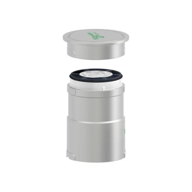 XVUC21BQ - Harmony XVU, baasüksus koos ülemise kattega moodulitornide valgustite jaoks, hõbedane, ?60, 24 V AC/DC - Schneider Electric - Harmony XVU, baasüksus koos ülemise kattega moodulitornide valgustite jaoks, hõbedane, ?60, 24 V AC/DC - Schneider Electric - 3