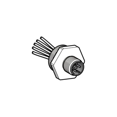 XZCE03P124M - Adapter, plastik, M20, M12, 4 juhtmega pistiku jaoks, plastmassist, keermestatud auk M20 - Schneider Electric - Adapter, plastik, M20, M12, 4 juhtmega pistiku jaoks, plastmassist, keermestatud auk M20 - Schneider Electric - 0