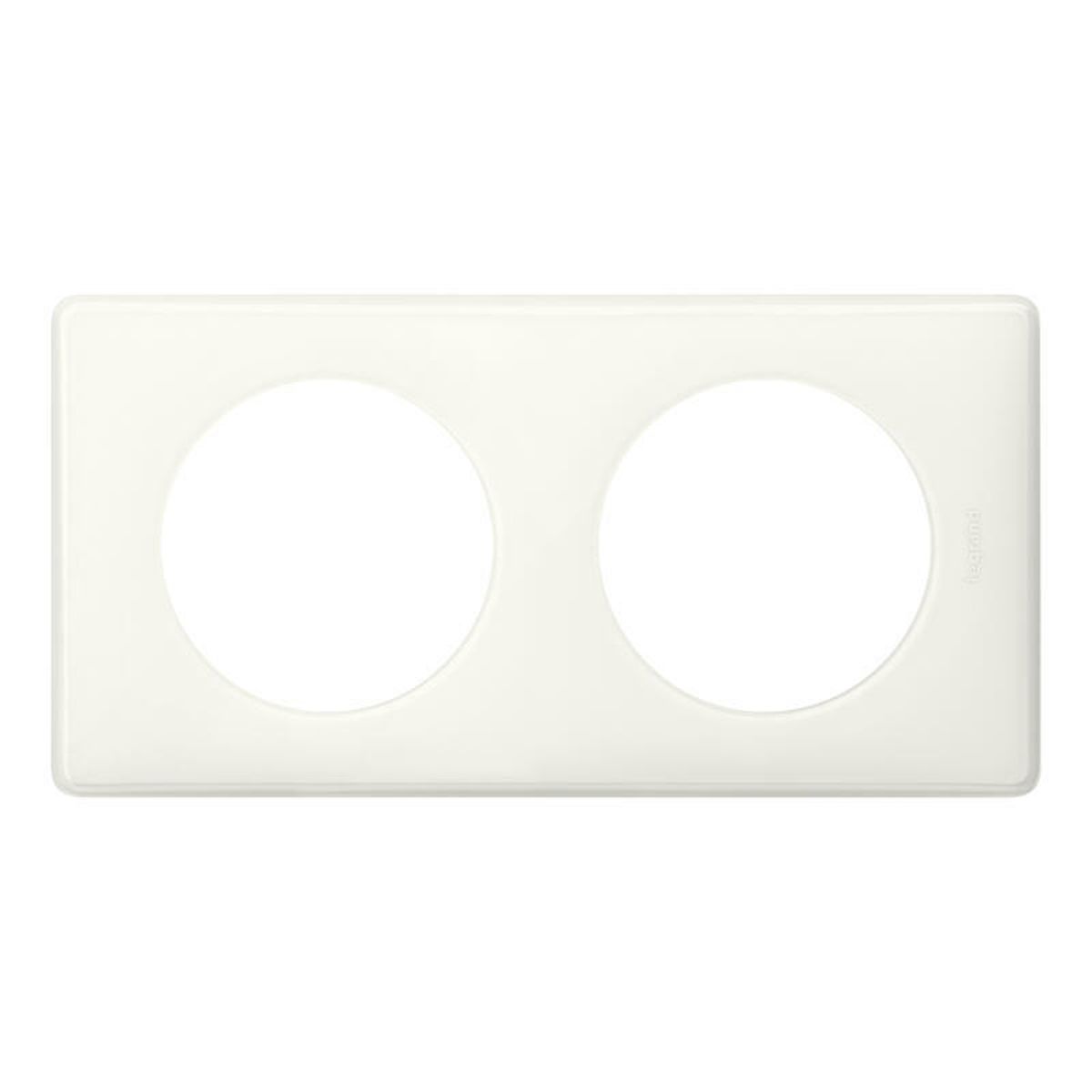 066632 - PLATE 2 GANG WHITE - Legrand - PLATE 2 GANG WHITE - Legrand - 0