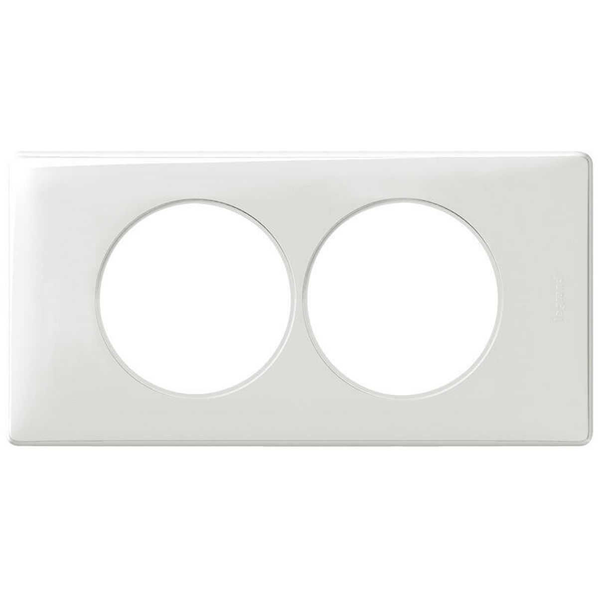 068808 - PLATE 2G 57MM WHITE - Legrand - PLATE 2G 57MM WHITE - Legrand - 0