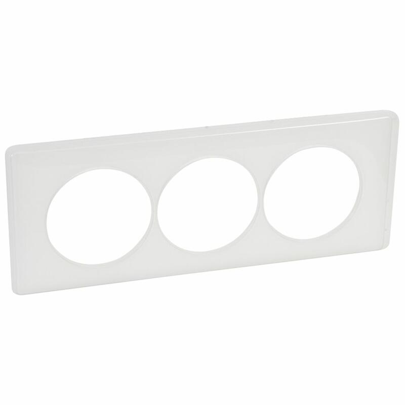 068809 - PLATE 3G 57MM WHITE - Legrand - PLATE 3G 57MM WHITE - Legrand - 0