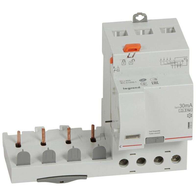 410533 - DX3 RCD 4P 40A HPI 30MA - Legrand - DX3 RCD 4P 40A HPI 30MA - Legrand - 0