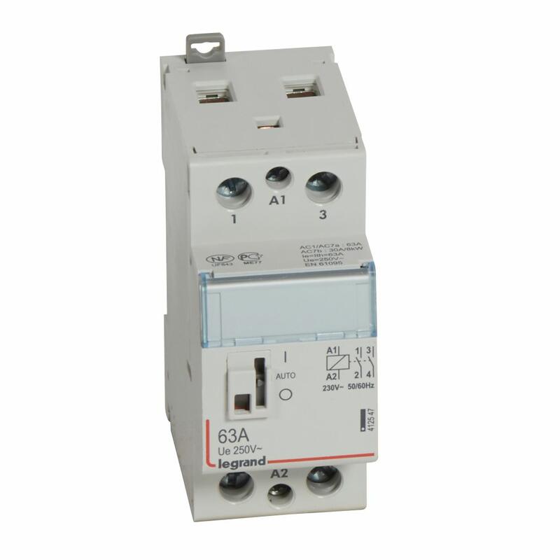 412547 - CX3 CT 230V 2NO 63A KÄEPIDE - Legrand - CX3 CT 230V 2NO 63A KÄEPIDE - Legrand - 0